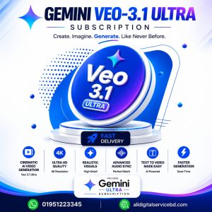Gemini Veo-3.1 Ultra Shared Account